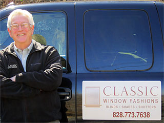 Steven Margolies Classic Window Fashions Blowing Rock NC Blinds Shades and Shutters